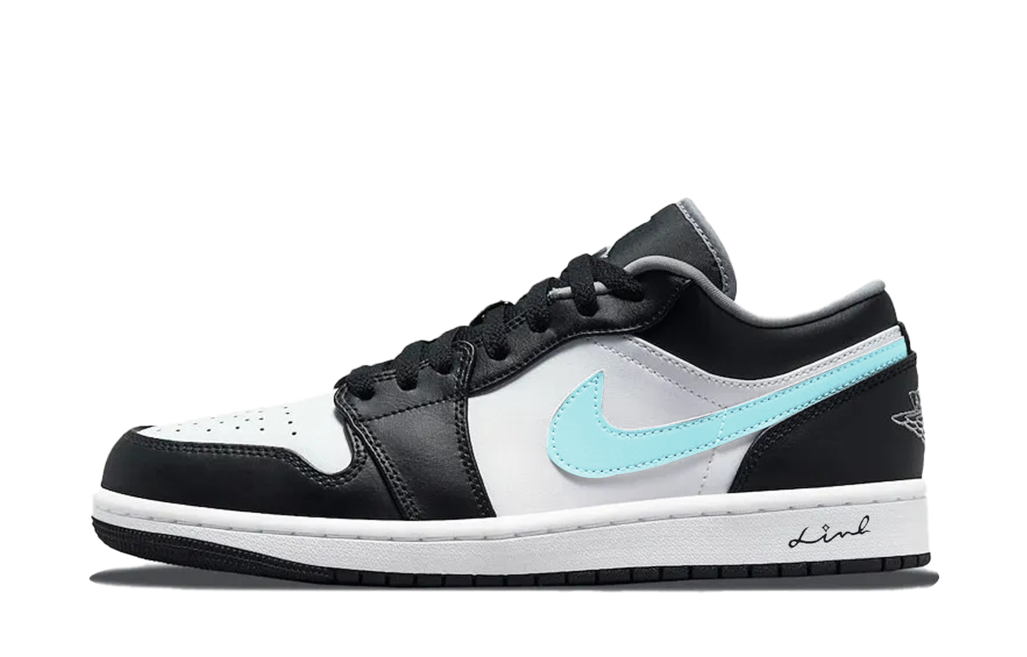 

Jordan Air 1 Tiffany AJ износостойкие низкие винтажные баскетбольные кроссовки Unisex Black Green