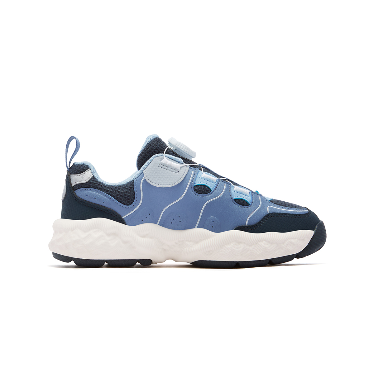 FILA KIDS Heritage FHT баскетбольные кроссовки Eternal Blue/Berry Blue детские — фото 3