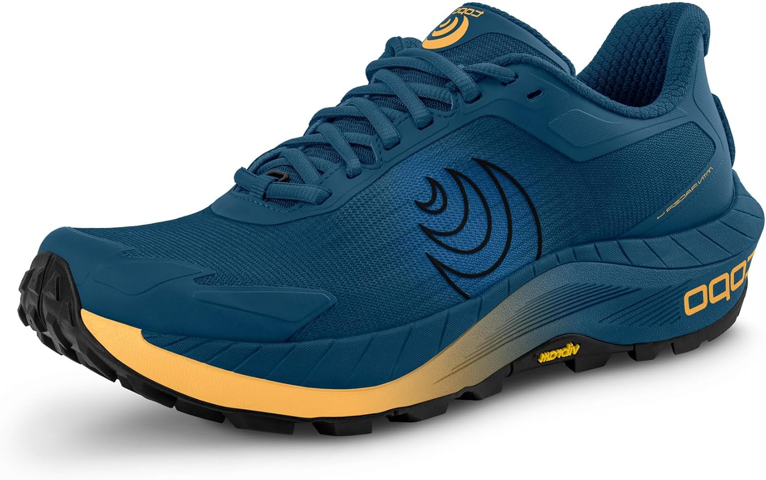 

Мужские кроссовки Topo Athletic MTN Racer 4 с легкой конструкцией, удобные, с перепадом пятка-to-подошва 5 мм для трейлового бега, спортивная обувь для трейла, синий/оранжевый/темно-синий