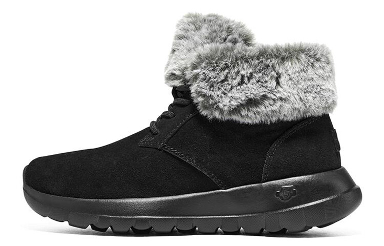Ботильоны женские ON THE GO средней высоты, черные/серые Skechers