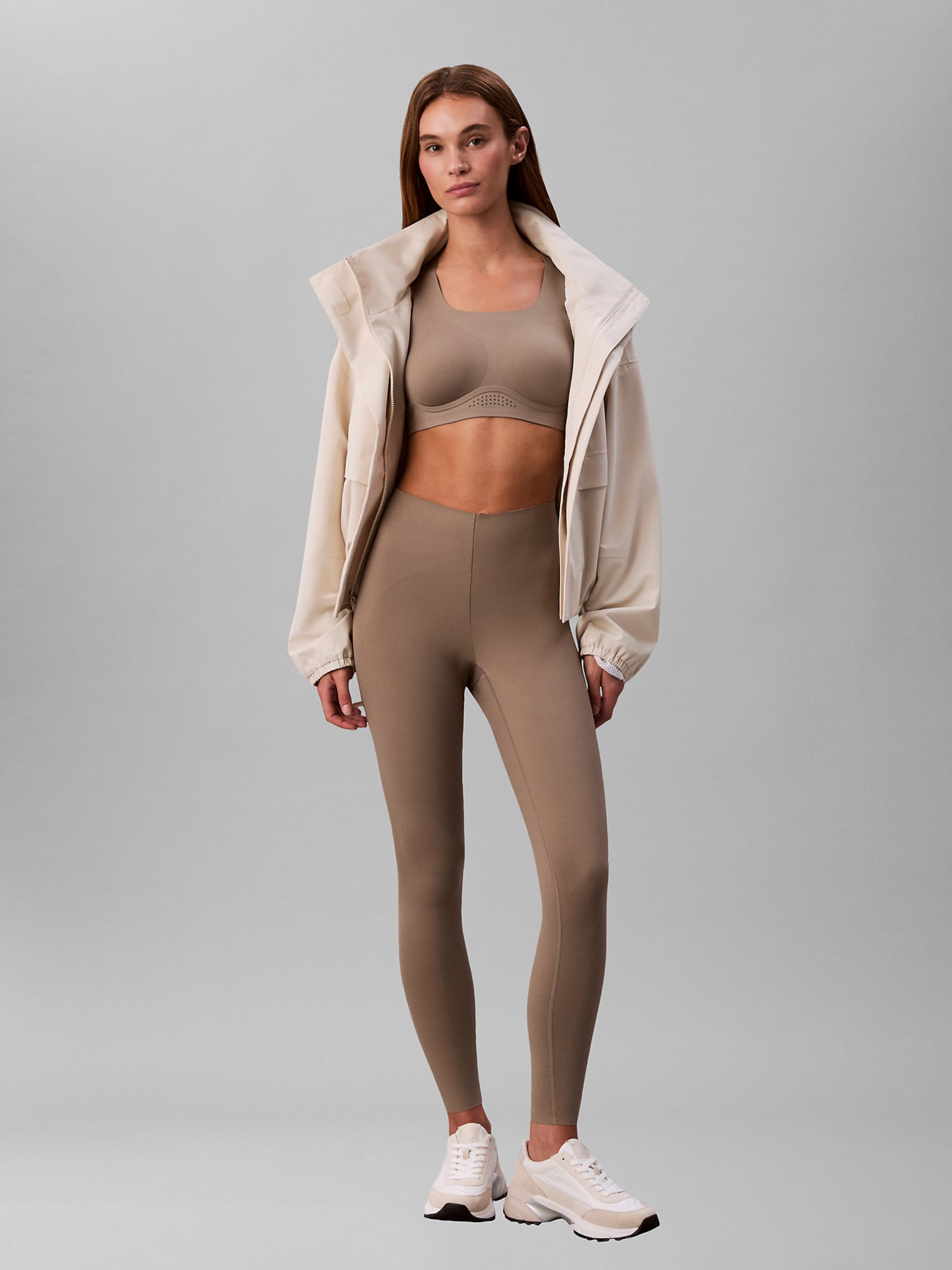 

Спортивный бюстгальтер-бралетт Calvin Klein Sport, Brown