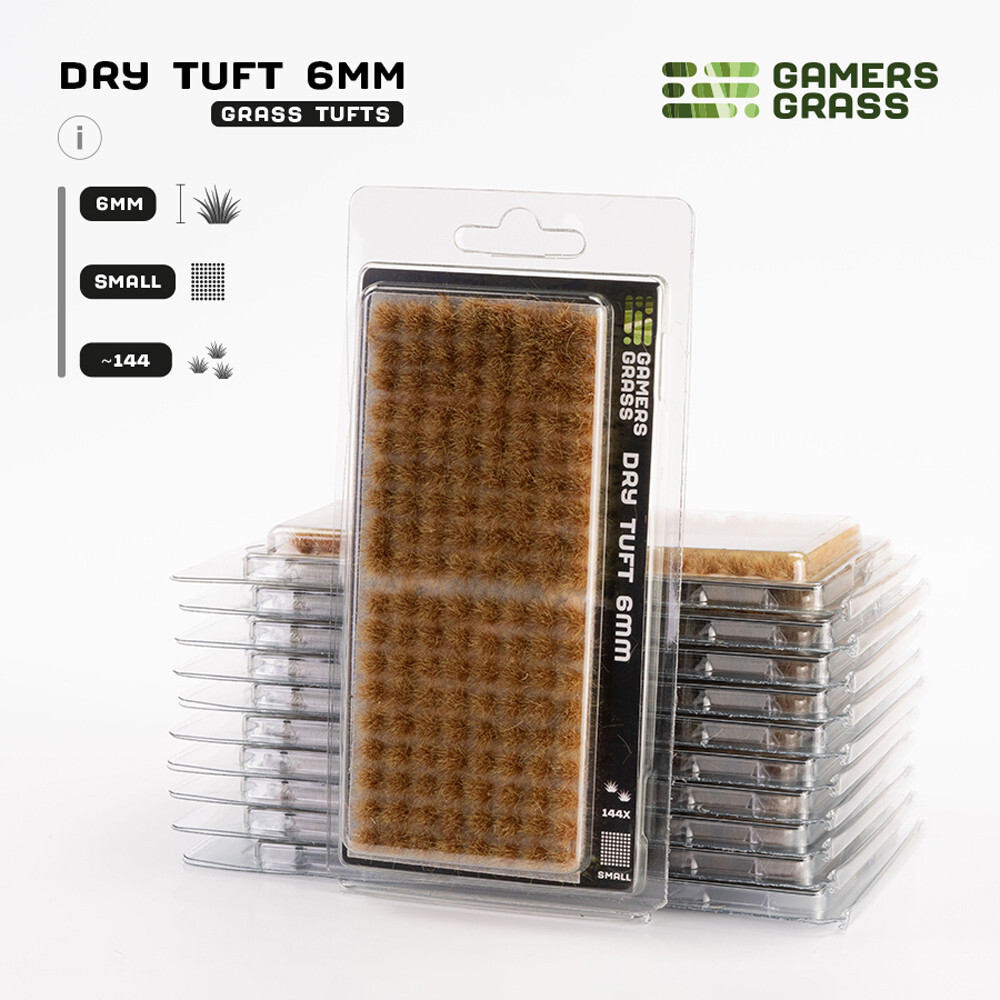 

Аксессуары Gamers Grass Gamers Grass Tufts: Dry Tuft - Small 6mm