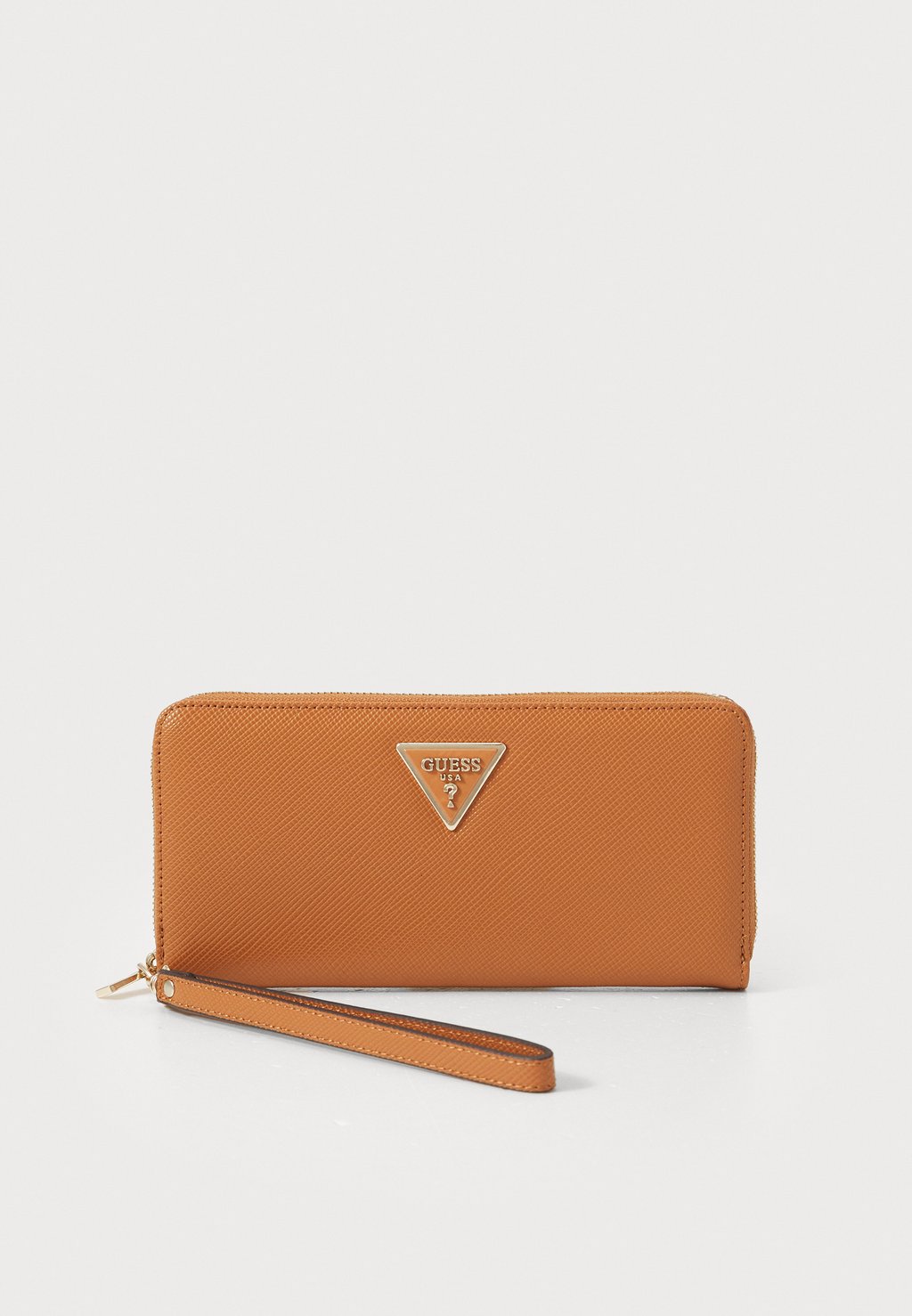 

Кошелек LAUREL LARGE ZIP AROUND Guess, цвет Light Cognac