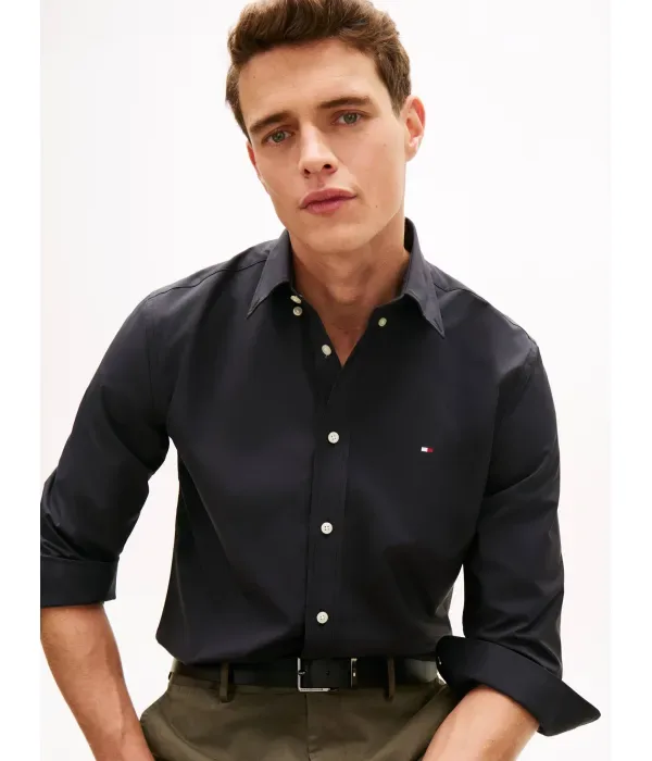 Футболка для повышения производительности regular fit Tommy Hilfiger, черный — фото 4