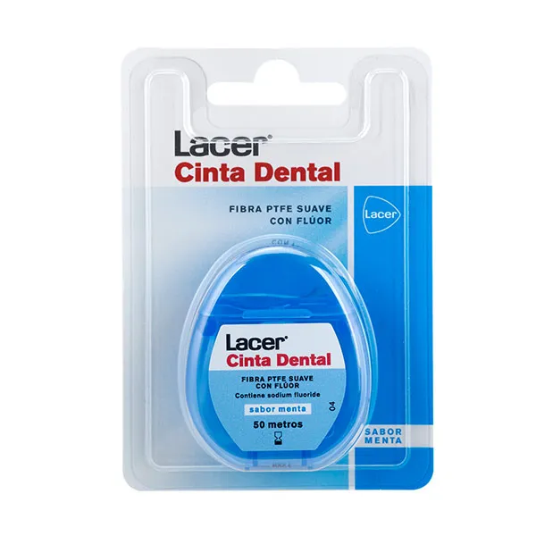 

Экстрамягкое волокно FTPE с фторидом и триклозаном Cinta Dental Lacer, 1 UD