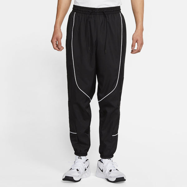 Спортивные штаны Men's Nike Throwback Casual Basketball Sports Bundle Feet Long Pants/Trousers Autumn Black, черный — фото 3