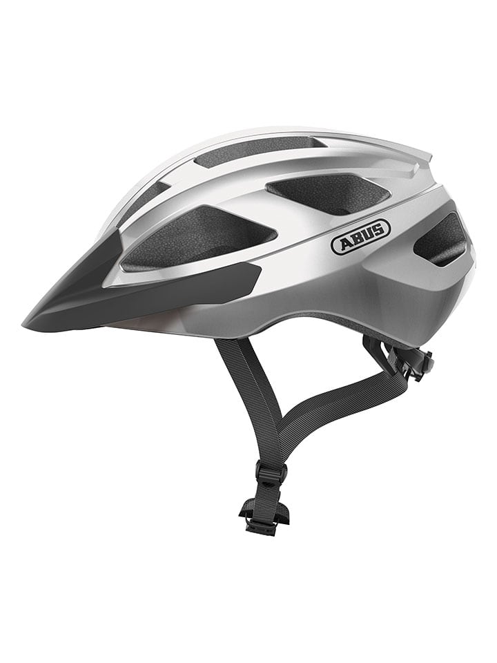 

ABUS Велосипедный шлем "Макатор" серебристого цвета