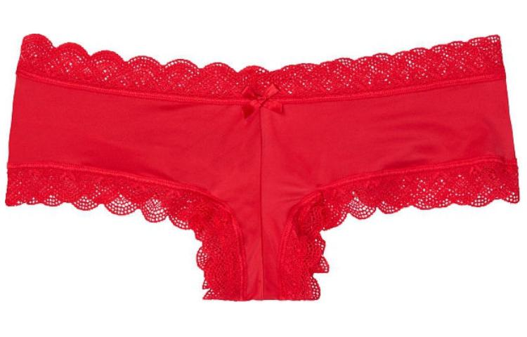 

VICTORIA'S SECRET Трусы Женские 1 упаковка Яркая вишневая красная, 1 упаковка (Яркая вишневая красная)
