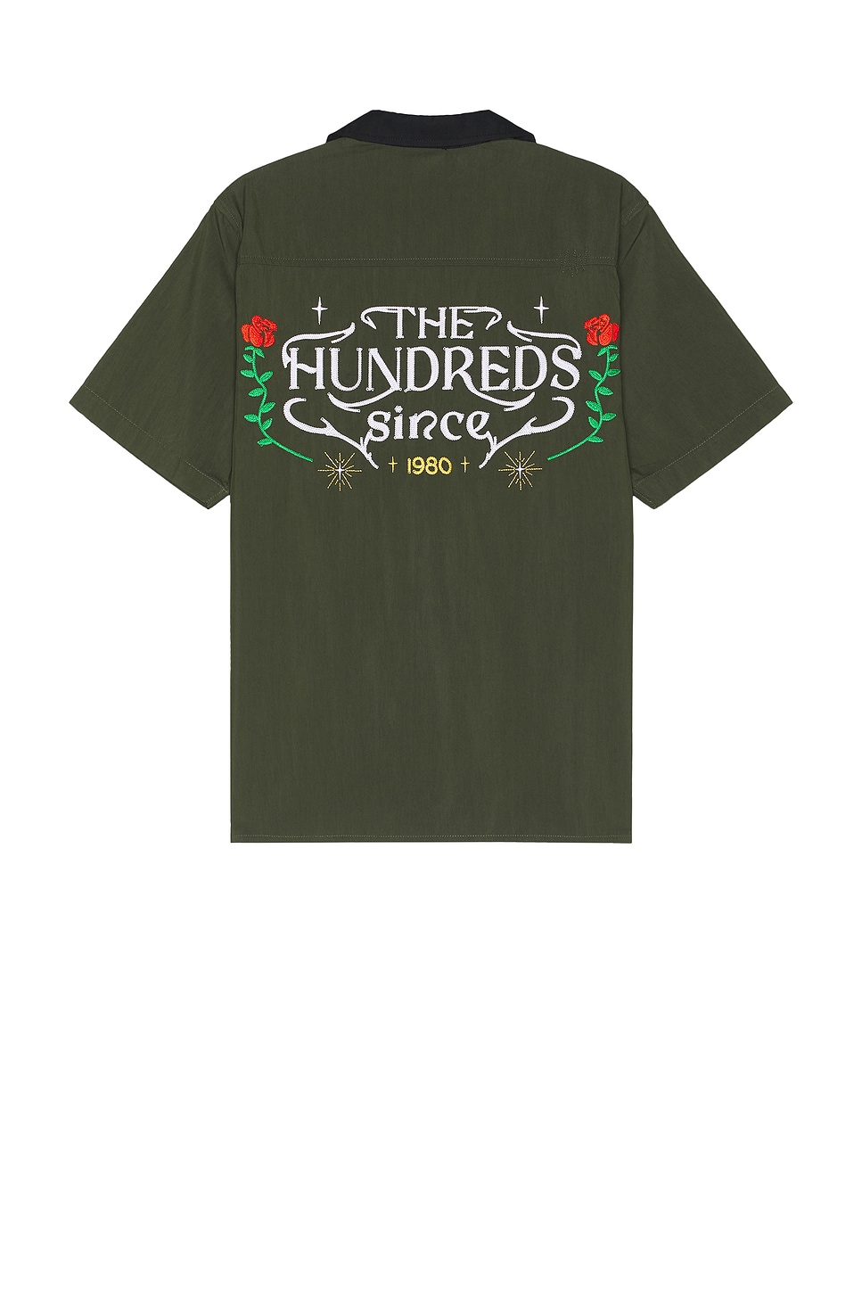 

Рубашка giles с короткими рукавами The Hundreds, зеленый