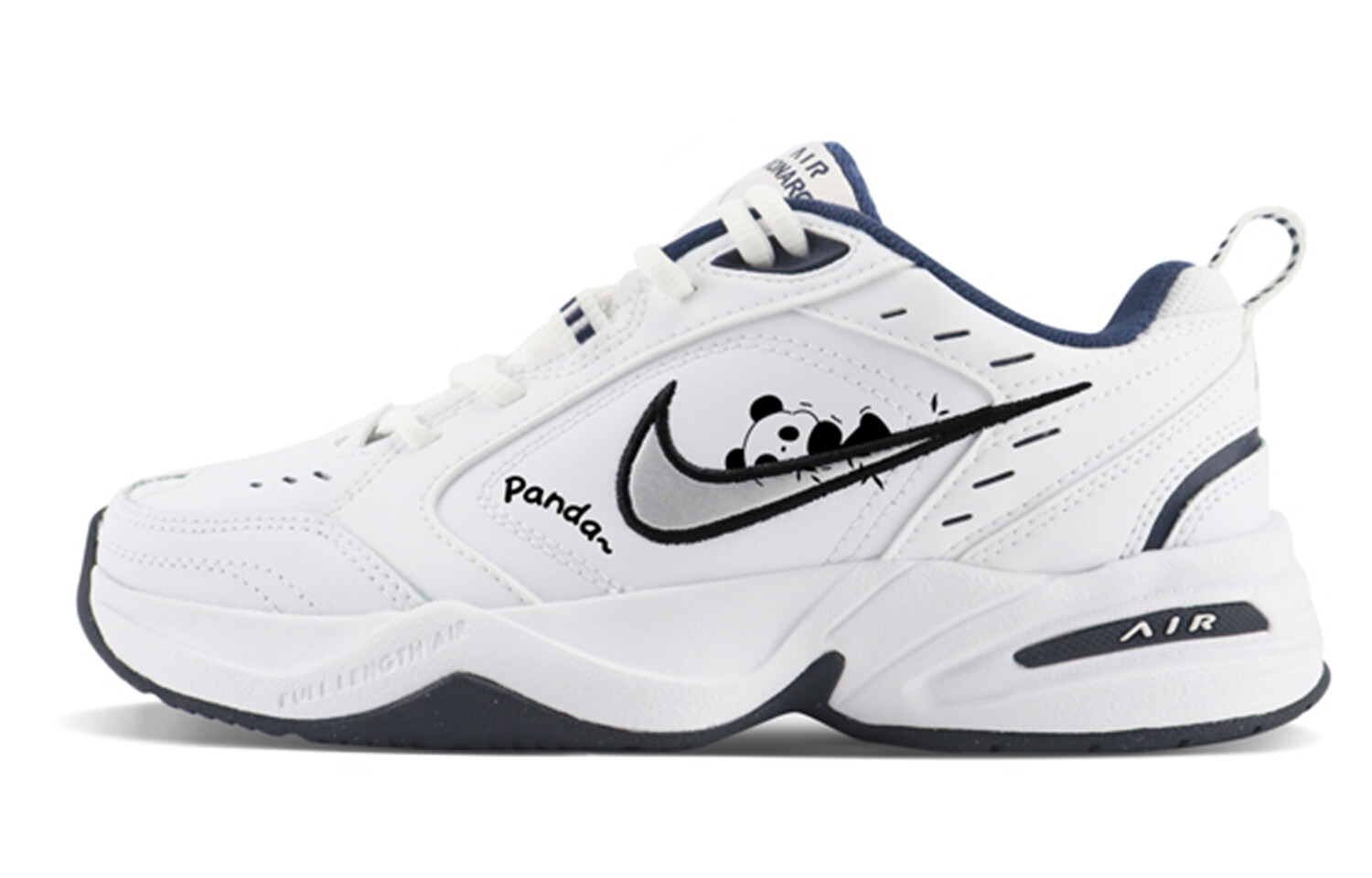 

Кроссовки Air Monarch 4 Chunky унисекс с низким верхом белого/черного цвета Nike