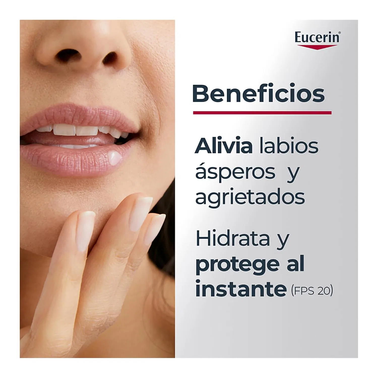 Восстанавливающий бальзам для губ «pH5 Lip Active» с SPF 20 от Eucerin Eucerin — фото 3