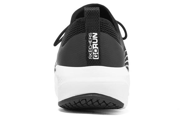 Кроссовки go run elevate 'black white' Skechers, черный — фото 4