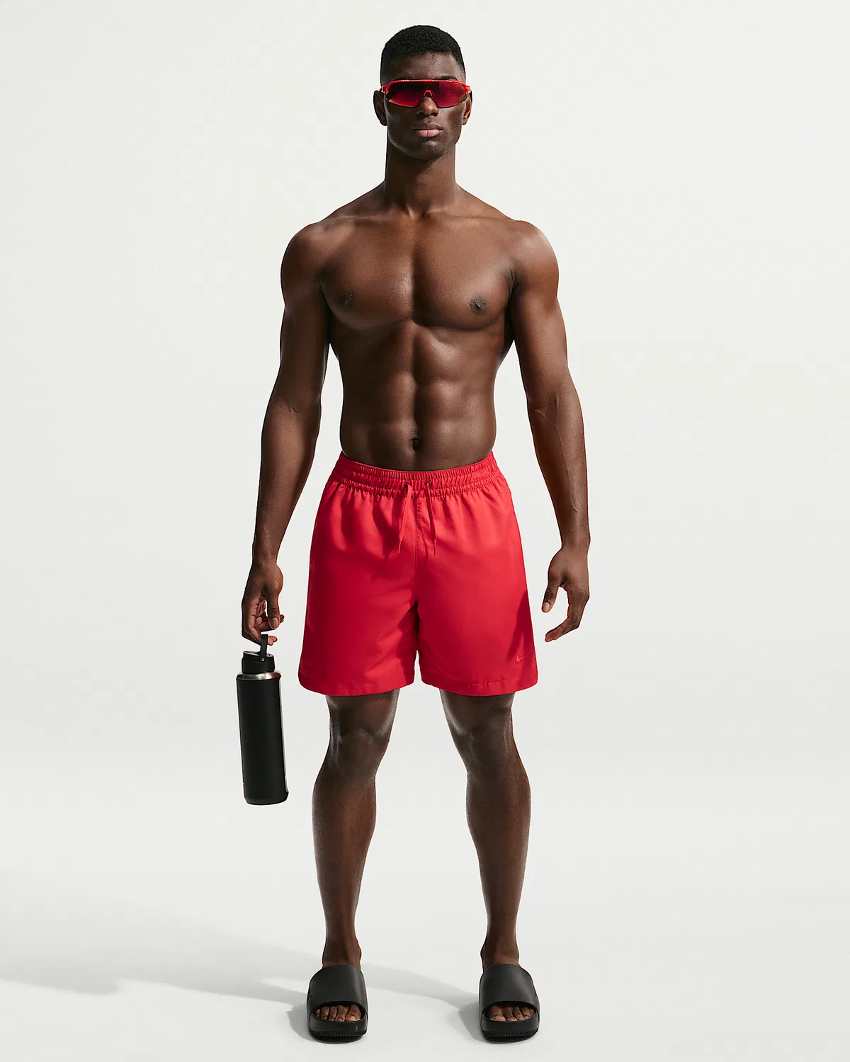 Мужские плавки Nike Swim Fadeaway Essential 7" с полной подкладкой, University Red