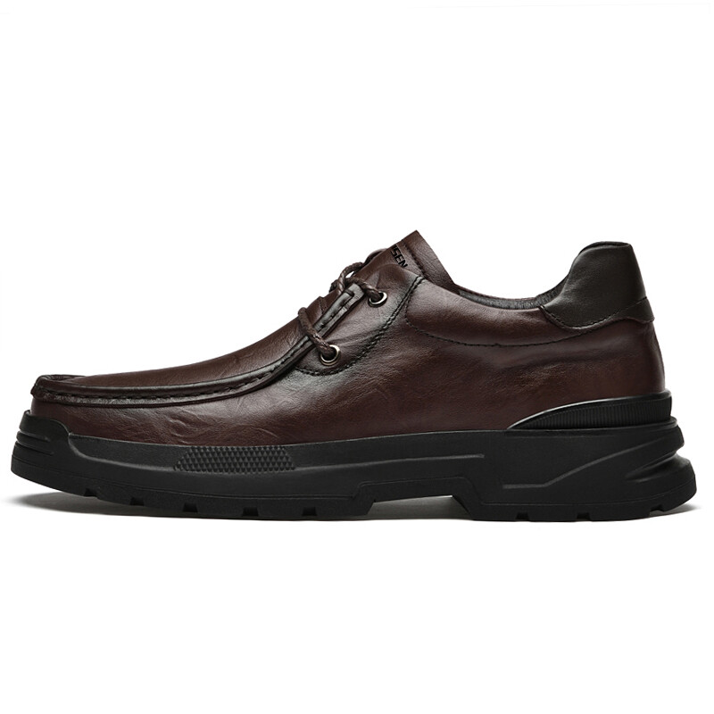 

Туфли Men"s Casual Men Low-Top Brown Aipsen