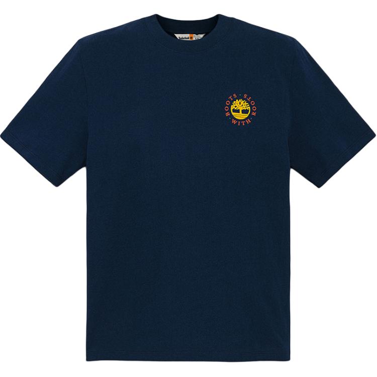 

Футболка мужская темно-сапфировая Timberland, Dark Sapphire, Синий, Футболка мужская темно-сапфировая Timberland, Dark Sapphire