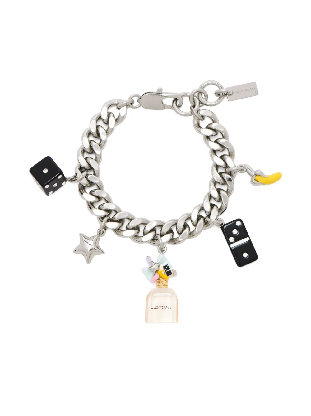 

Браслет The Mini Icon MARC JACOBS, серебяный