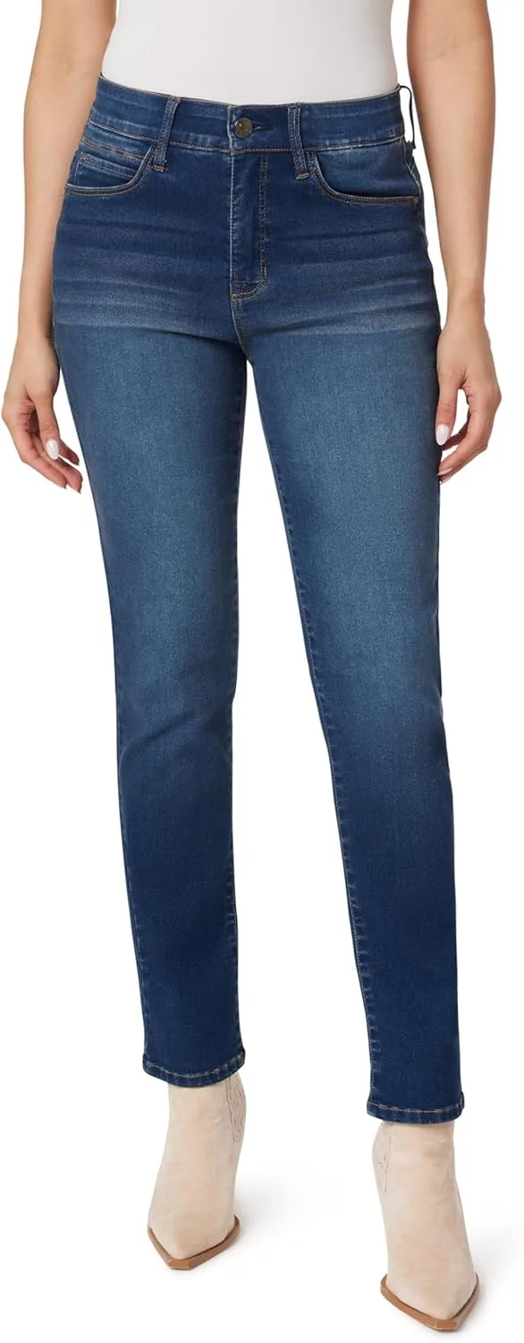 

Джинсы Angels Forever Young Mid-Rise Straight Ankle