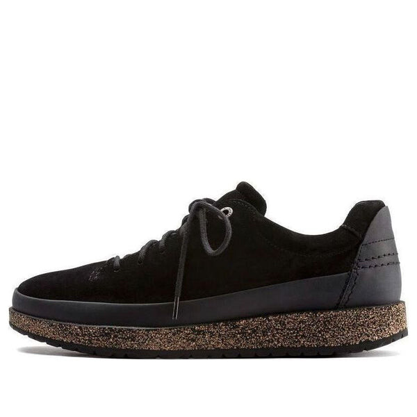 

Кроссовки honnef low suede leather 'black' Birkenstock, черный