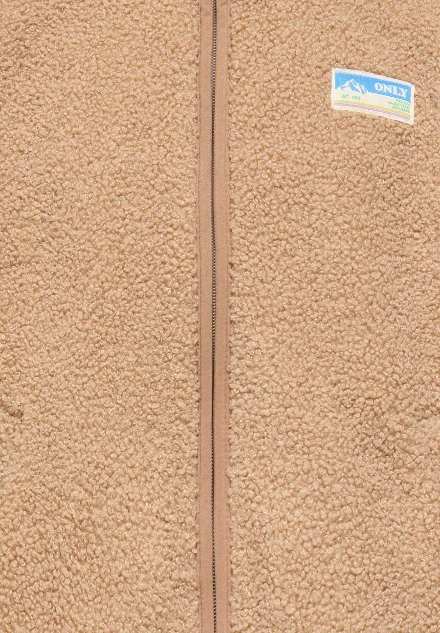 Флисовая куртка ONLY GIRLS KOGEVA LIFE, Cuban Sand/Beige — фото 3