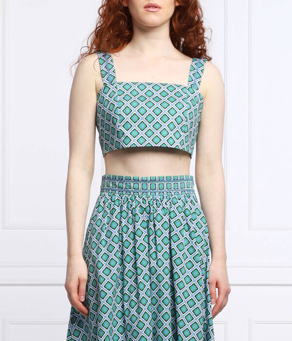 

Футболка дополнительная Cropped fit Marella, синий