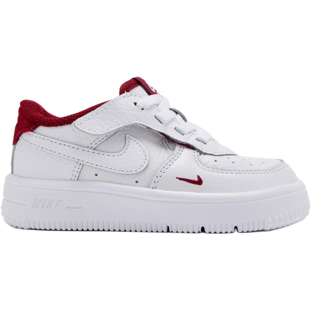 Nike Скользостойкие износостойкие низкие детские туфли White для малышей — фото 4