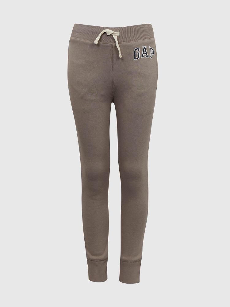 

Детские спортивные штаны с логотипом Gap, коричневый