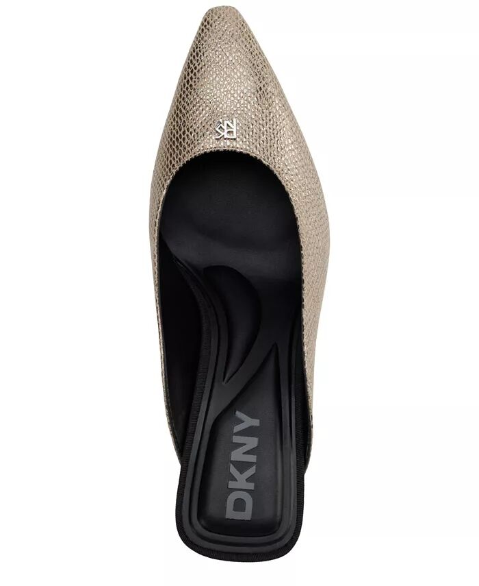 Женские туфли-лодочки Netta на высоком каблуке DKNY, коричневый/бежевый — фото 4