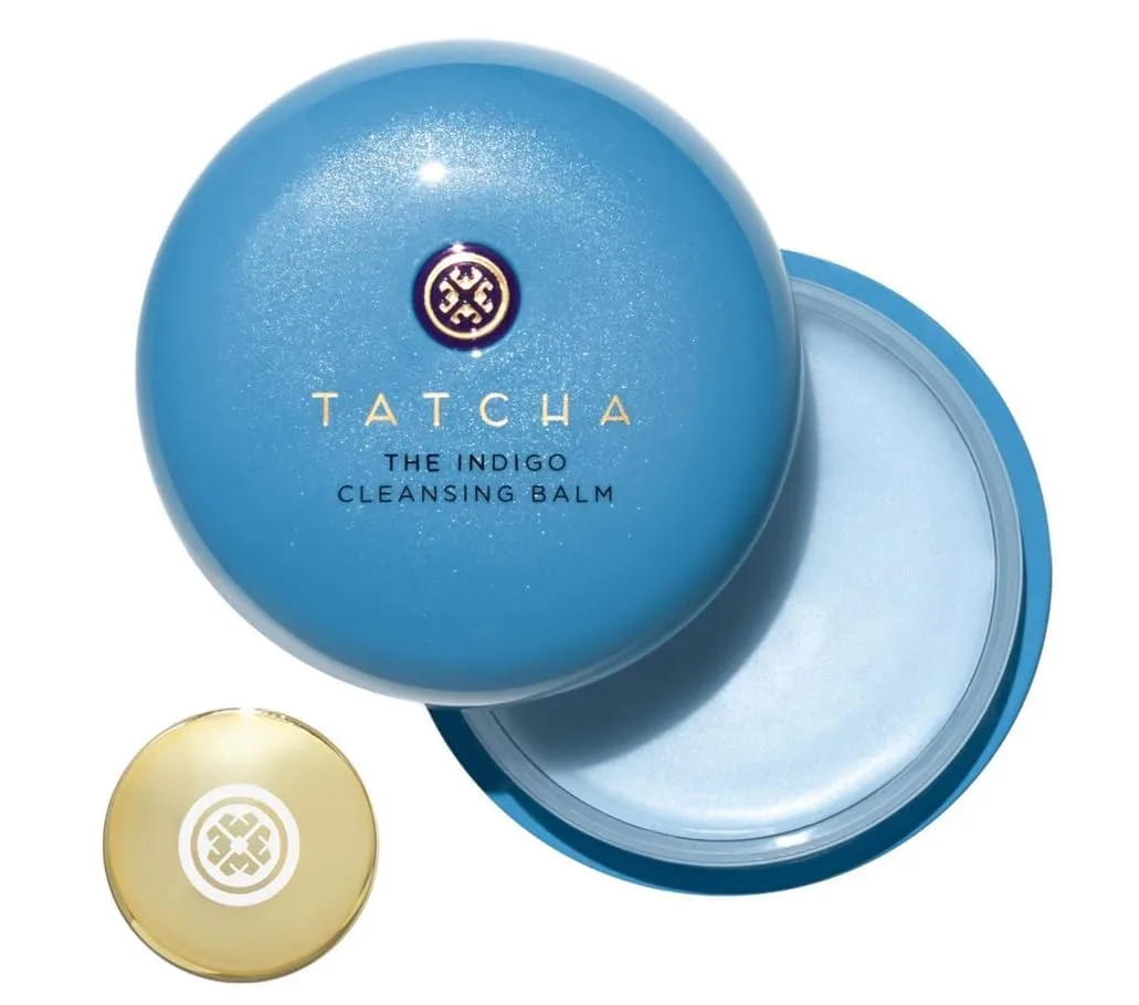 Крем для лица Tatcha — Очищающий бальзам «Индиго» | Нежный увлажняющий очищающий бальзам без отдушек, тающий во