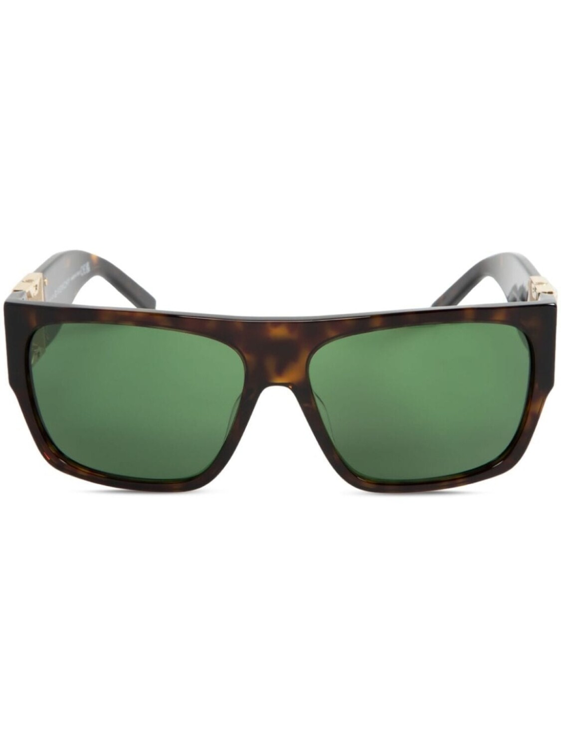 

Givenchy Eyewear солнцезащитные очки в квадратной оправе с логотипом 4G, коричневый