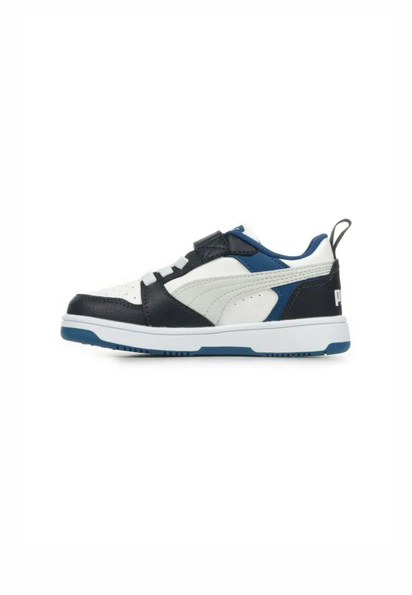 Низкие кроссовки Puma, White Feather Gray Black