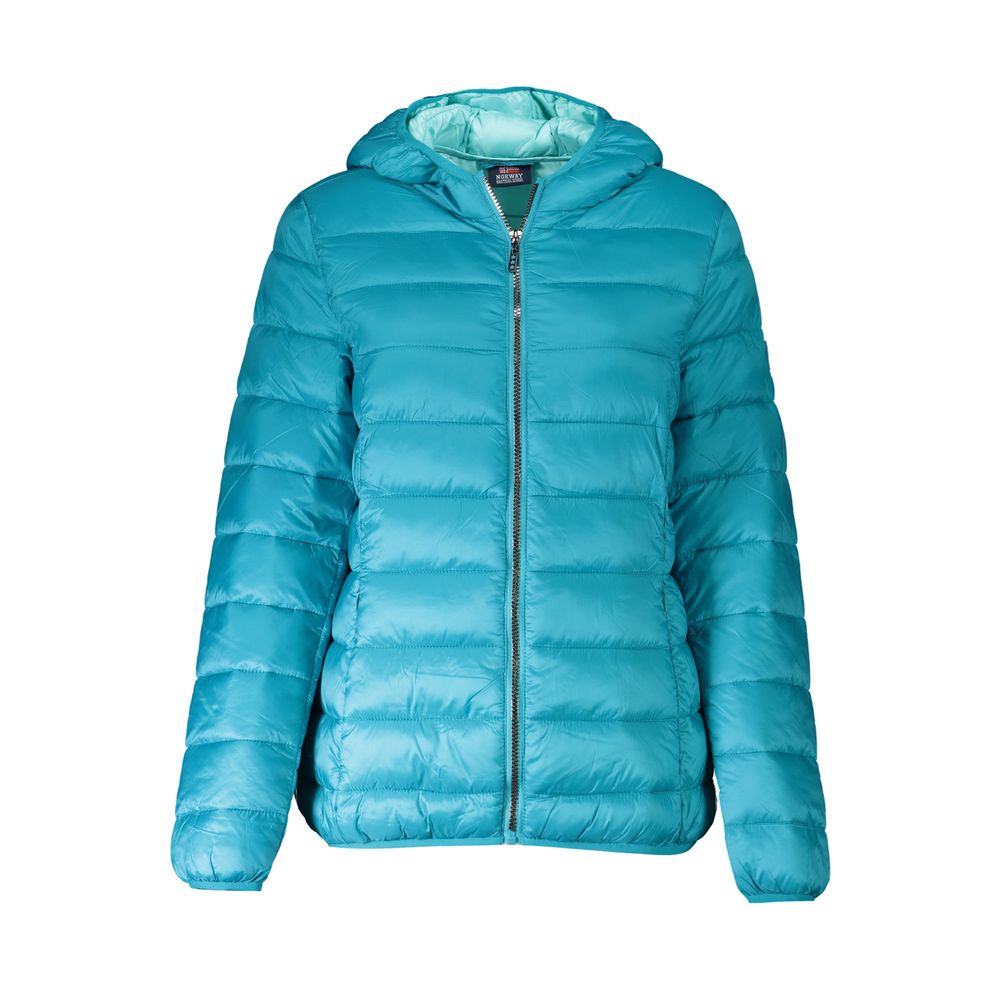 

Женская куртка из полиамида светло-синего цвета Geographical Norway