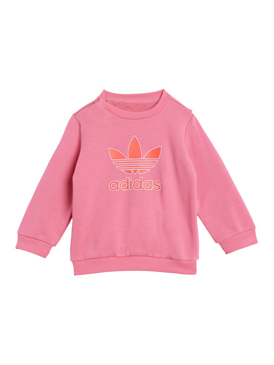 Спортивный костюм обычный крой Trefoil JY0137 Adidas, розовый — фото 2
