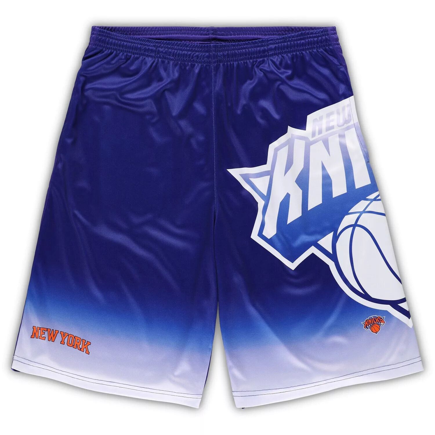 

Мужские фирменные синие шорты с рисунком New York Knicks Big & Tall Fanatics