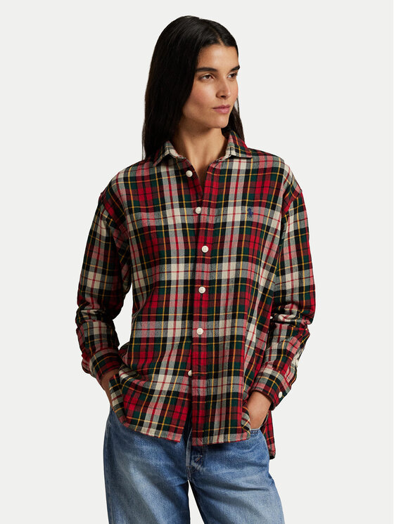 

Рубашка relaxed fit 211978159003 Polo Ralph Lauren, красный