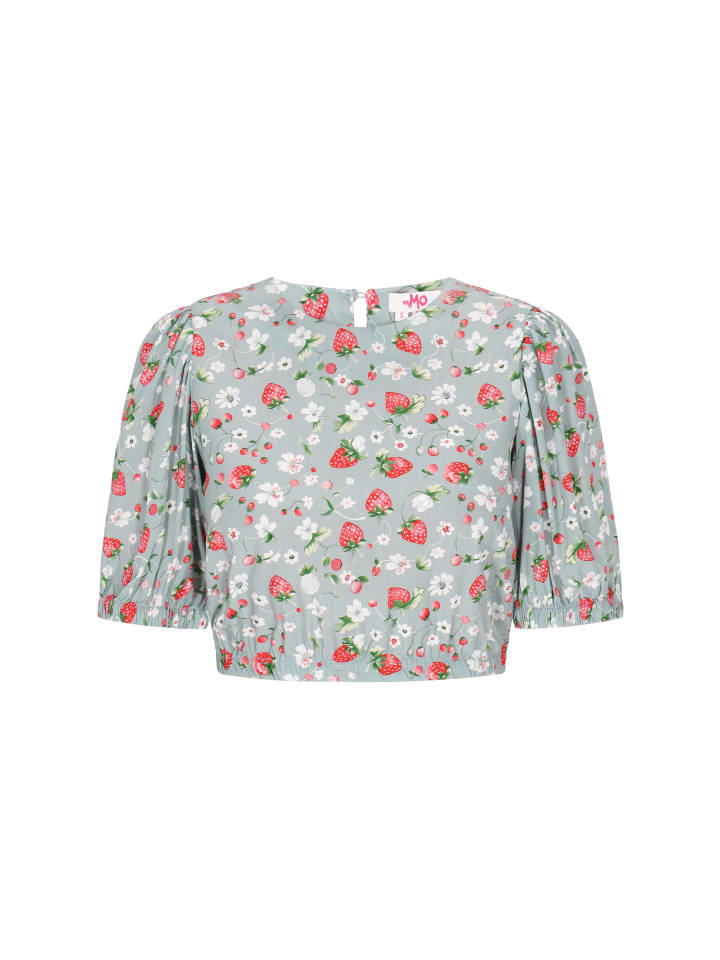 

Блузка myMo, цвет sage green multicolor