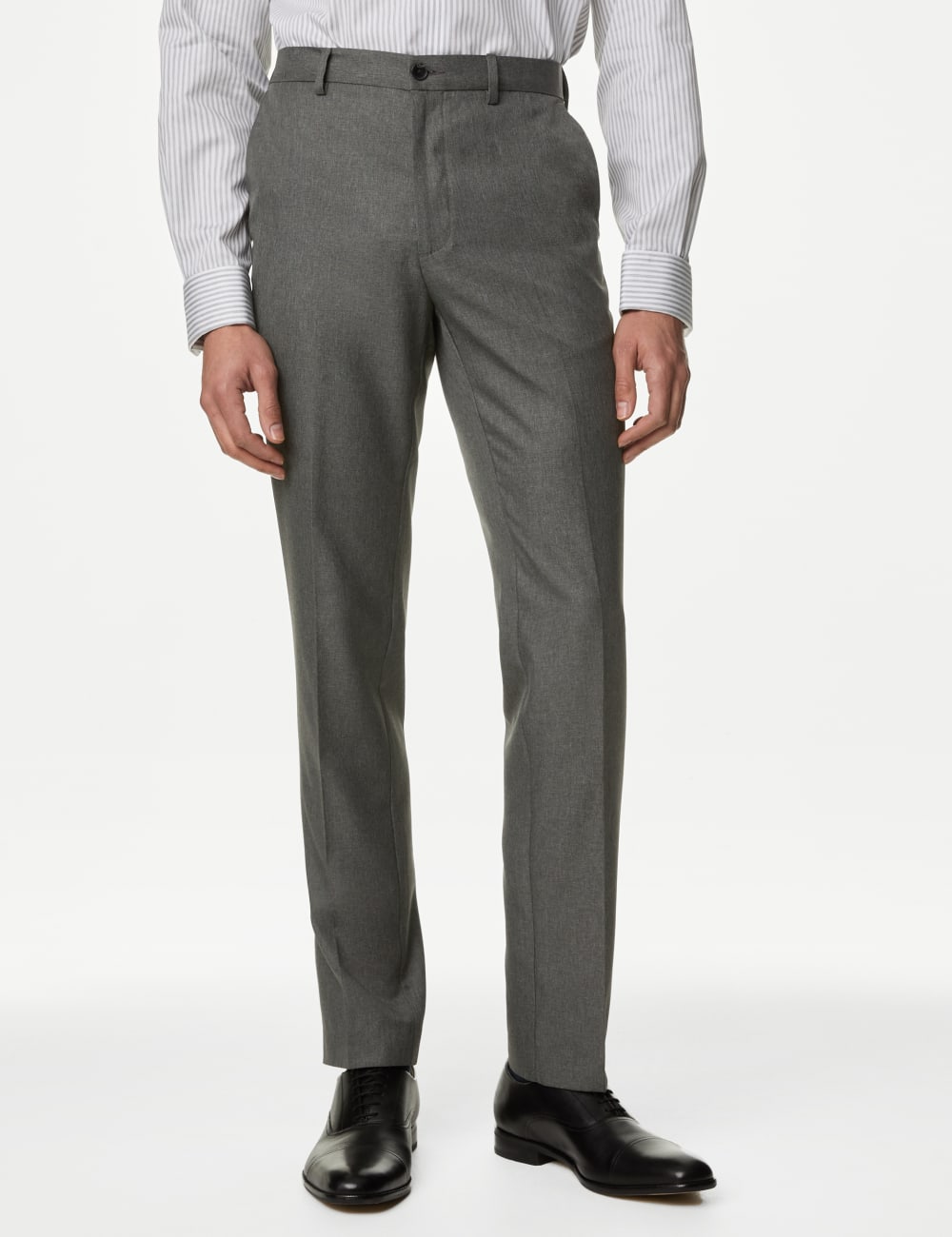 

Узкие брюки с активной талией Marks & Spencer, серый