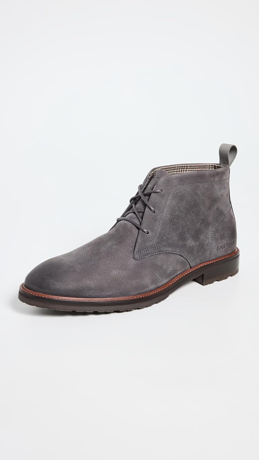 Мужские ботинки Cole Haan Berkshire Chukka, Pavement Nubuck/Demitasse Wr — фото 2
