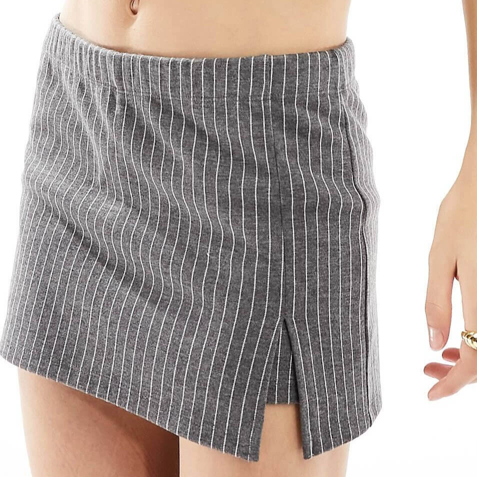 

Мини-юбка Asos Design, серый