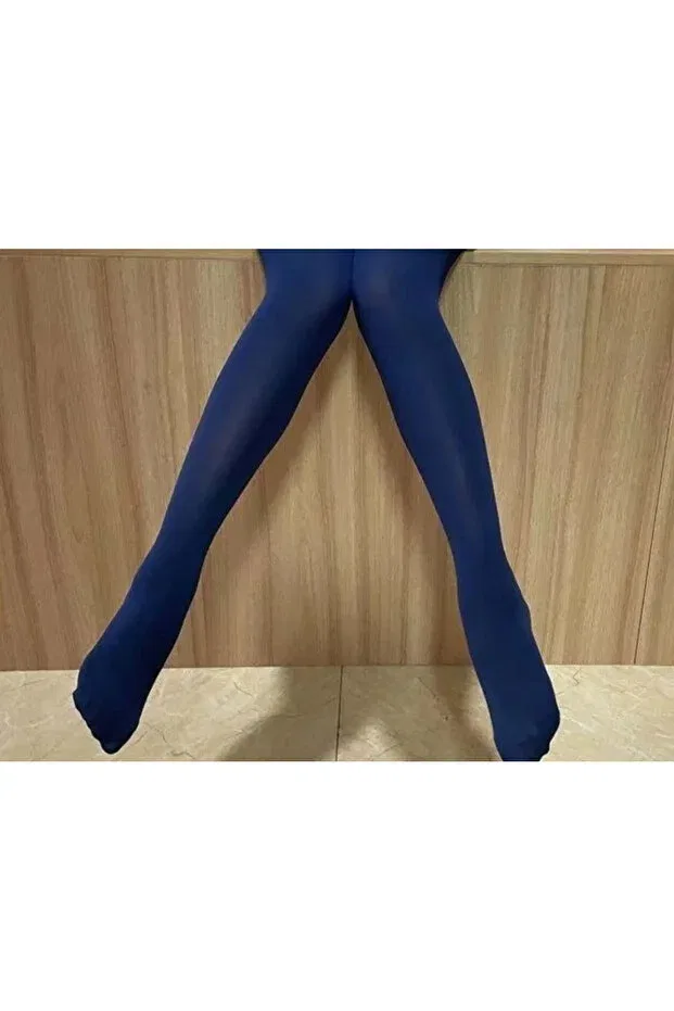 Детские колготки для девочек 50 ден Nc Gift, Navy Blue — фото 2