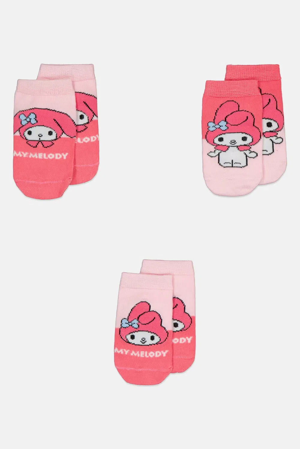 Носки детские с принтом My Melody Sanrio, розовый — фото 4