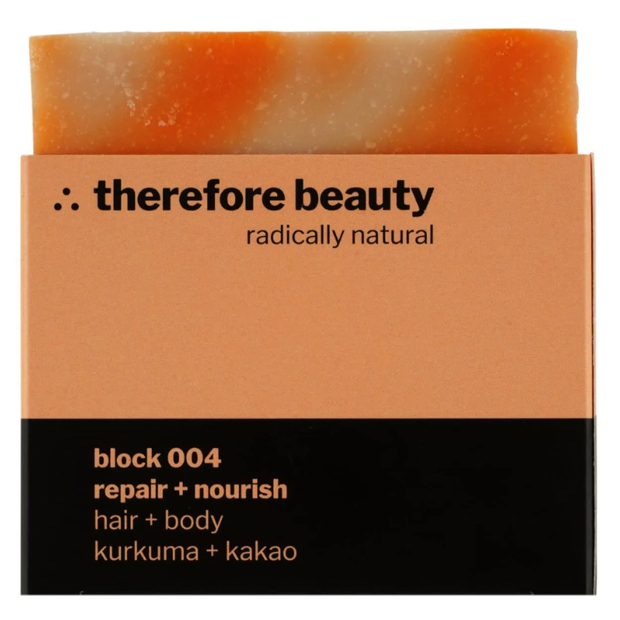 Твердое мыло Repair + Nourish No. 400, therefore beauty, 1 шт.