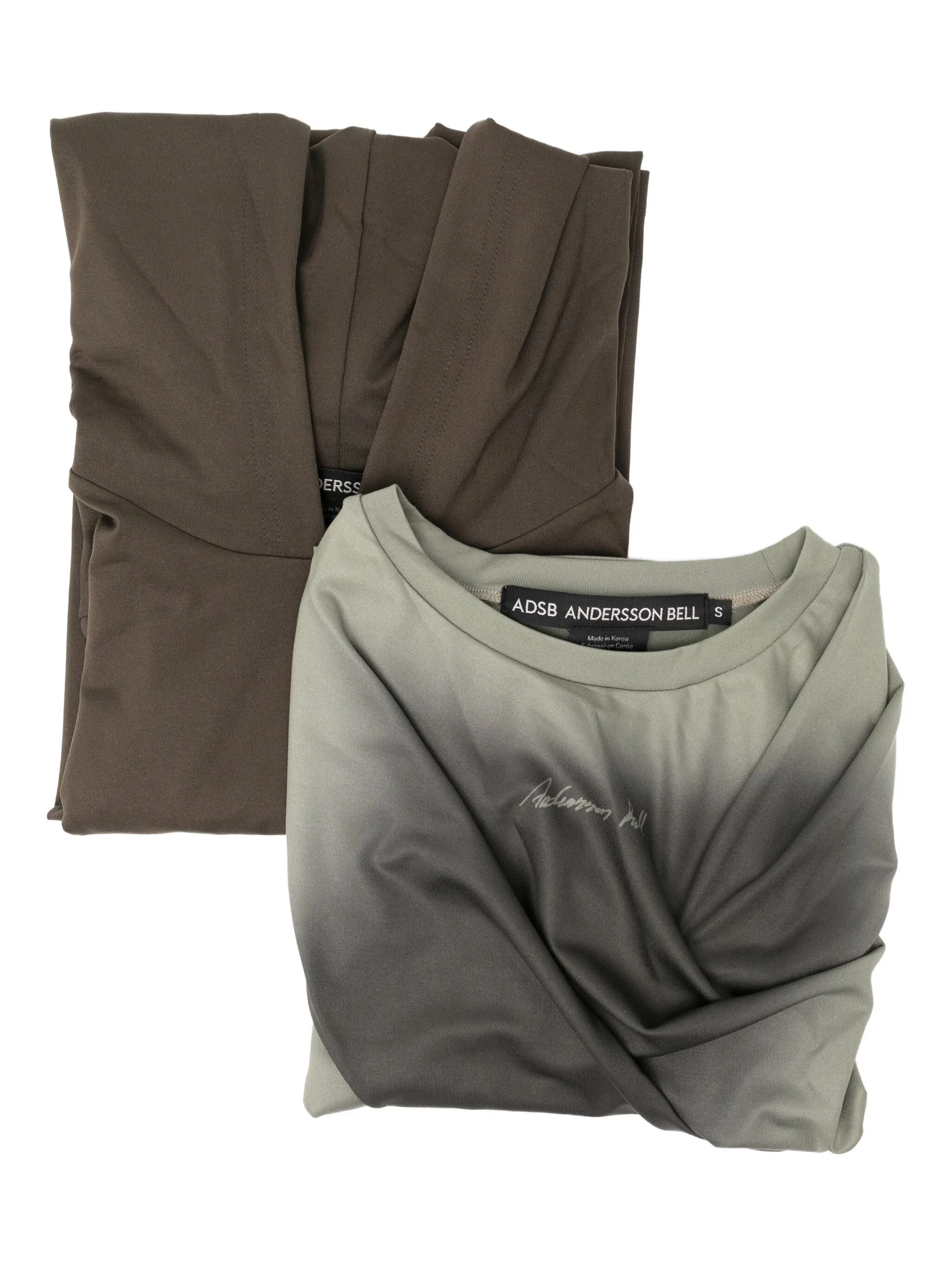 

Худи со сборками Andersson Bell, зеленый