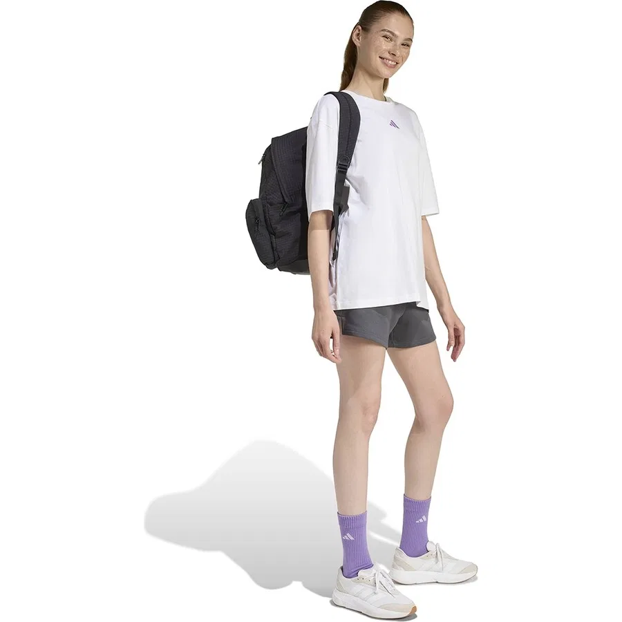 Женская футболка с графическим принтом Soft Sport Graphic adidas, Белый — фото 3