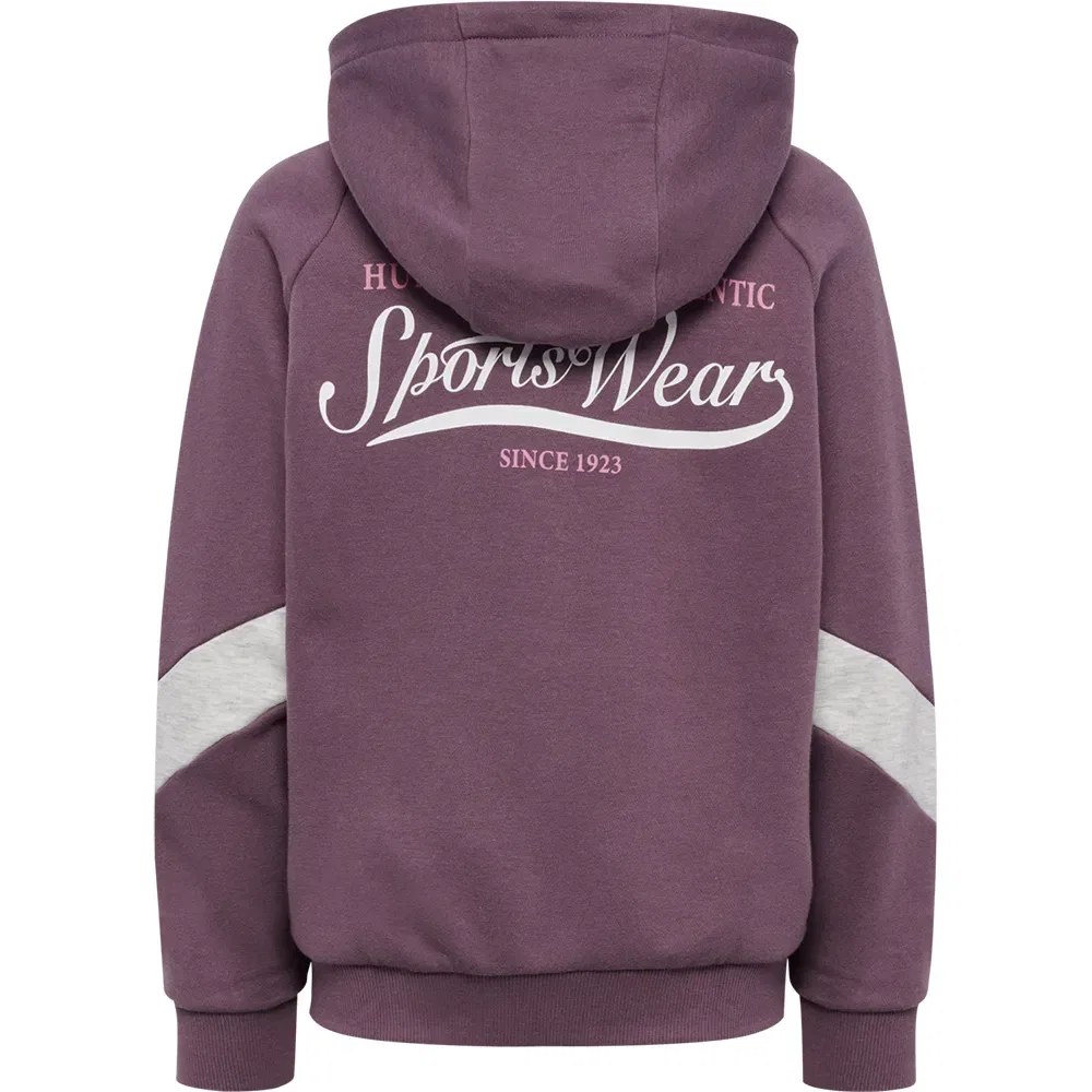 Худи свободного кроя Loose BTS Hummel, фиолетовый — фото 4