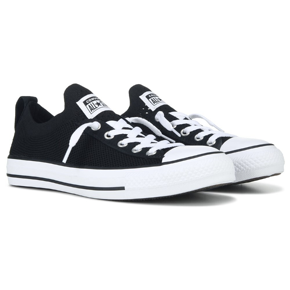 

Детские трикотажные кроссовки без шнуровки Chuck Taylor All Star Big Kid Converse, черный
