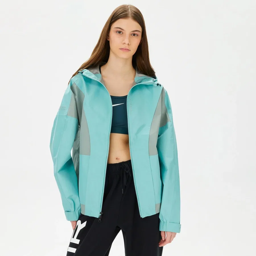 Женская ветровка Nike Trail Gore-Tex Infinium, Зеленый — фото 4