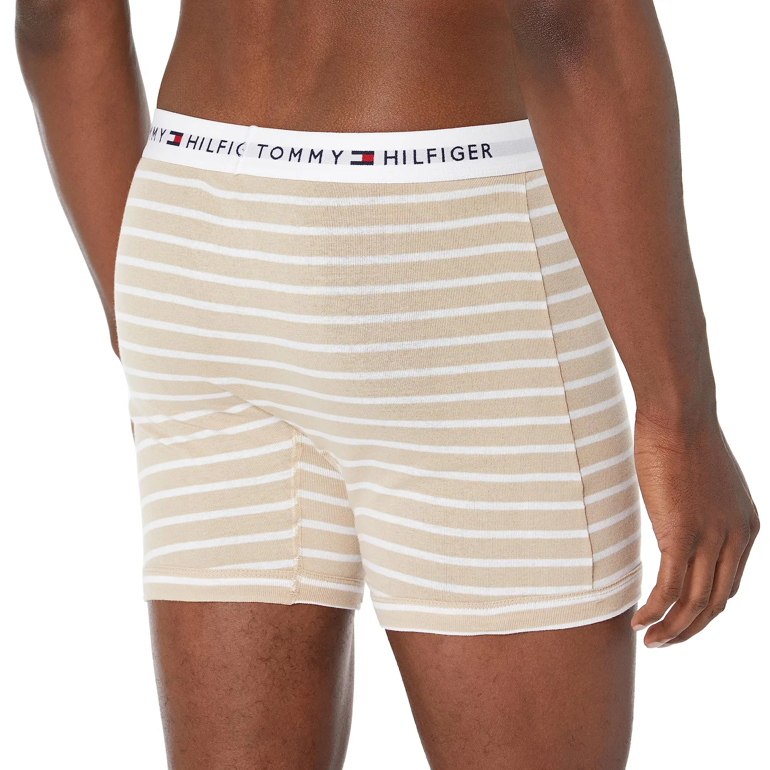 Мужские боксеры из хлопка Multipack Cotton Classics Tommy Hilfiger, Light Brown French — фото 3