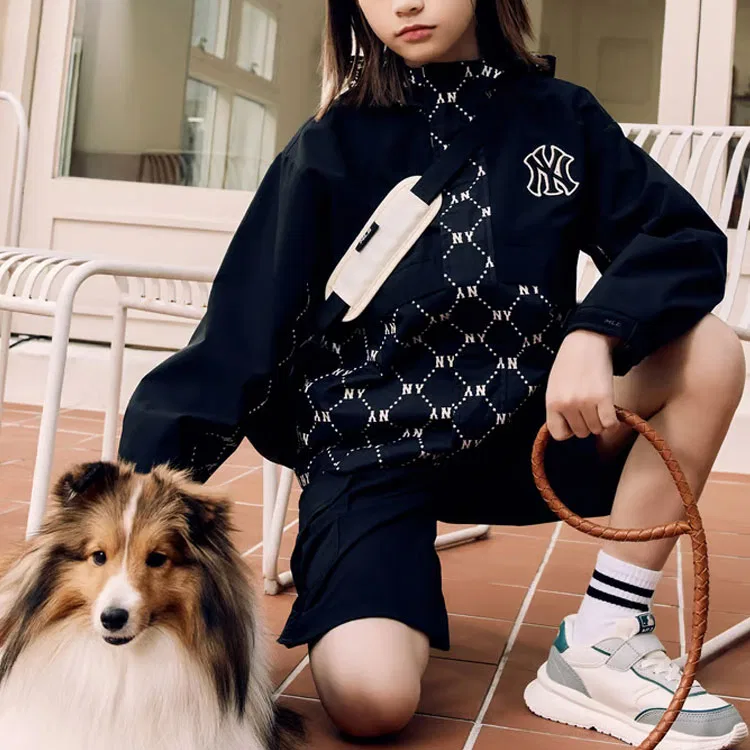 Детское пальто MLB KIDS, Black — фото 4