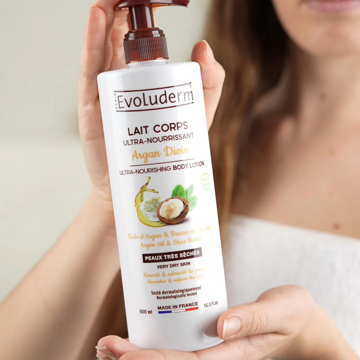 Набор для тела и волос Evoluderm Divine Argan, 5 предметов — фото 2