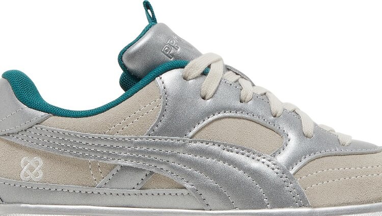 Кроссовки Puma Pronounce x Wmns Suede Mayu 2 Silver Ultra Violet, серебряный — фото 2